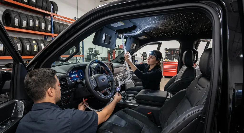 How Much Does a Starlight Headliner Install Cost in Syracuse, NY? 1 Notorious Auto Protection 4A8AhyETNyFIIiG9J0VD1 S8Y6xBP8 Notorious Auto Protection