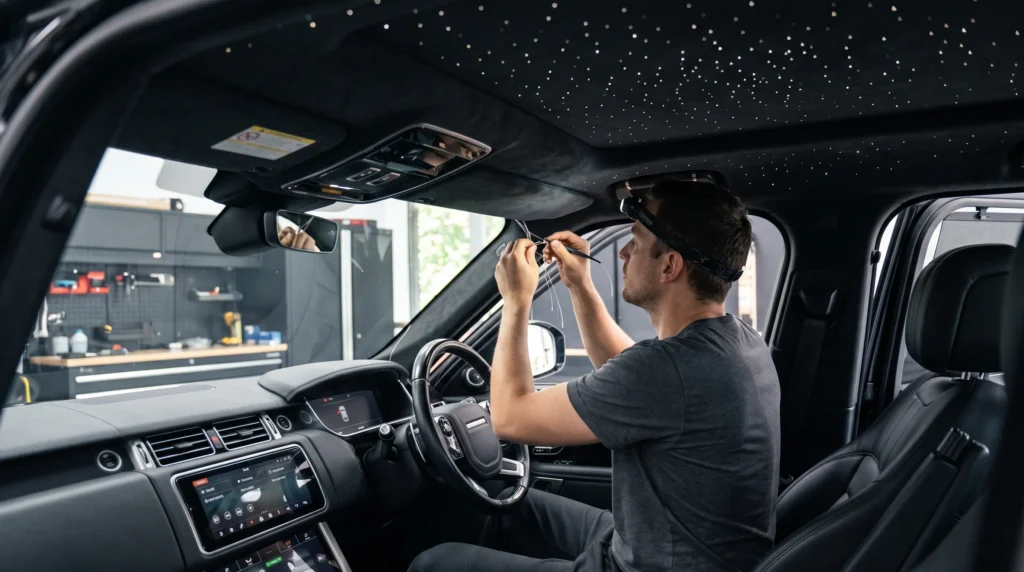 How Long Does a Starlight Headliner Install Take? 1 Notorious Auto Protection HRQRjdktKYUmRnIow3pfj uSO9F21t Notorious Auto Protection