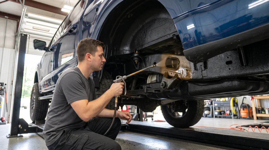 Rust Proofing vs Undercoating: What's the Difference? 1 Notorious Auto Protection VlPO8J epIuZm2pZr3 H 9bT90Eap Notorious Auto Protection