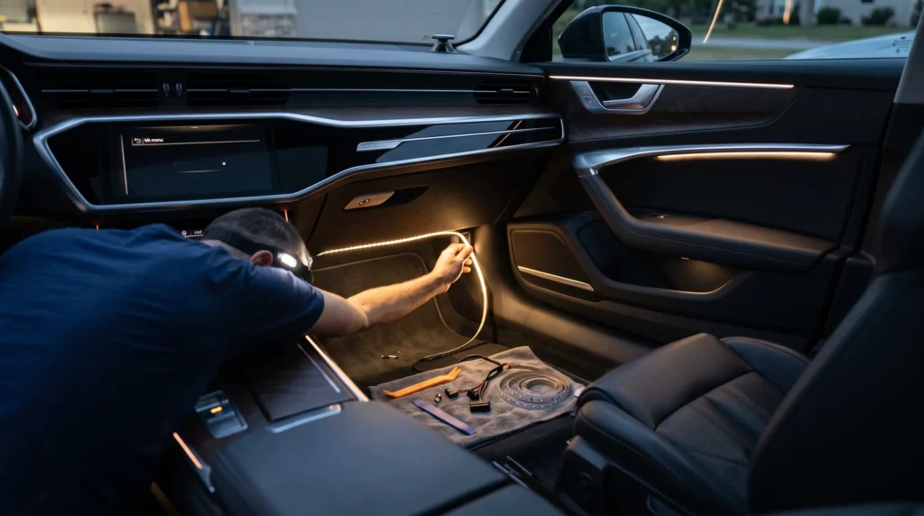 Footwell & Door Ambient Lighting: Options for Any Vehicle 2 Notorious Auto Protection XCqNc0U5CdvmEhonmeumG rJL8x3vZ Notorious Auto Protection