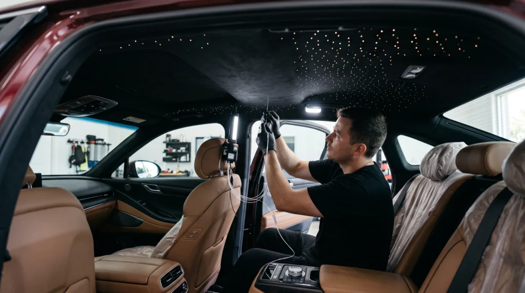 How Long Does a Starlight Headliner Install Take? 2 Notorious Auto Protection jS0Ie39PG0atIZXLamByo aysHYYP3 Notorious Auto Protection